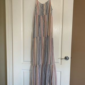 Splendid linen maxi dress.